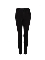 Guess Jeansy "Skinny" | W01A26D3OA4 | Kobieta | Czarny. Czarne jeansy damskie Guess, z aplikacjami, z bawełny, eleganckie, z podwyższonym stanem. W wyprzedaży za 199.00 zł.