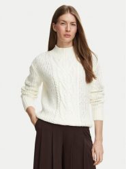 Marciano Guess Sweter G6BR19 Z1607 Kremowy Regular Fit. Białe swetry nierozpinane damskie Marciano Guess, s, z aplikacjami, bez kołnierzyka, bez ramiączek. Za 779.99 zł.