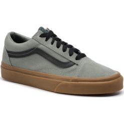 Tenisówki VANS - Old Skool VN0A4BV5V4T1 (Gum) Shadow/Trekking Grn. Zielone trampki i tenisówki damskie Vans, bez wzorów, z gumy, bez zapięcia. Za 319.00 zł.