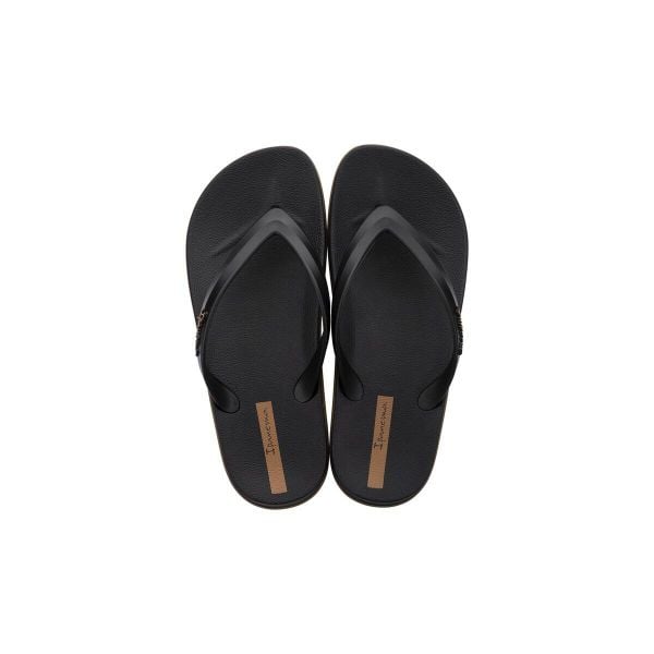 Klapki Ipanema Anatomic Lapa. Czarne klapki męskie Ipanema, bez wzorów, bez zapięcia. Za 120.65 zł.