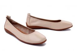 JOSEF SEIBEL 74801 133 220 Fenja 01 sand, baleriny damskie. Brązowe balerinki damskie Josef Seibel, bez wzorów, ze skóry, bez obcasa, bez zapięcia. Za 339.90 zł.