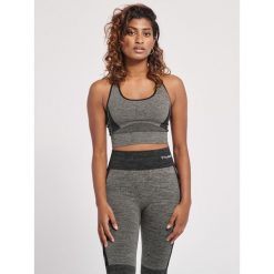 Stanik fitness cardio Hummel hmlClea. Zielone bielizna sportowa damska Hummel, xs, bez wzorów. Za 194.00 zł.