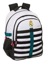 Real Madryt plecak szkolny sportowy z miejscem na laptopa wielokolorowy. Czarne plecaki męskie REAL MADRID, bez wzorów, z materiału, sportowe. Za 279.00 zł.