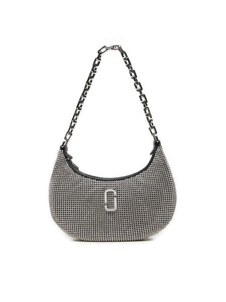 Marc Jacobs Torebka 2R3HSH056H01 Srebrny. Szare torebki do ręki damskie Marc Jacobs, bez wzorów, z tworzywa sztucznego, bez dodatków. Za 2,379.00 zł.