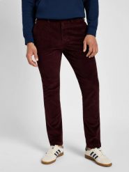 LEE MĘSKIE SPODNIE SZTRUKSOWE SLIM CHINO VELVET BEET 112355773 L71L014782. Jeansy męskie Lee, z jeansu. Za 209.99 zł.