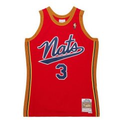 Koszulka Philadelphia 76ers Swingman 2004/05. Czerwone bluzki damskie Mitchell & Ness, bez wzorów, sportowe, bez kołnierzyka, bez ramiączek. Za 517.00 zł.