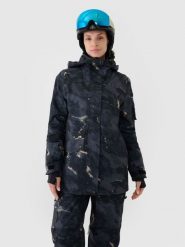 4F Kurtka snowboardowa membrana 10000 damska - multikolor XXL. Kurtki sportowe damskie 4F, na zimę, m, bez wzorów, z dzianiny, bez ramiączek, z kapturem, narciarskie. W wyprzedaży za 299.99 zł.