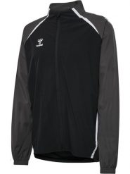 Kurtka sportowa męska Hummel hml Lead 2.0 Woven Jacket. Szare kurtki sportowe męskie Hummel, m, bez wzorów, z materiału, bez kaptura, na fitness i siłownię. Za 200.00 zł.
