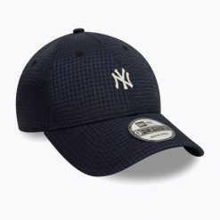 Czapka z daszkiem New Era Seersucker 9Forty New York Yankees. Niebieskie czapki damskie New Era, na zimę, bez wzorów. Za 129.99 zł.