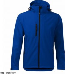 MALFINI Performance 522 - ADLER - Softshell kurtka męska, 300 g/m, 6% elastan, 94% poliester, - chabrowy - rozmiar 3XL. Niebieskie kurtki męskie MALFINI, m, bez wzorów, z elastanu, bez kaptura. Za 231.07 zł.