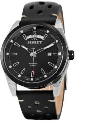 Zegarek Bisset Szwajcarski męski zegarek z szafirowym szkłem AUTOMAT czt. Niebieskie zegarki męskie Bisset, bez wzorów, szklane. Za 2,300.00 zł.