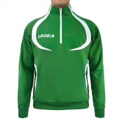 Kurtka do biegania męska Algieria z kapturem zielono-biała. Białe kurtki męskie Legea, m, bez wzorów, z bawełny, bez kaptura, do biegania. Za 64.00 zł.