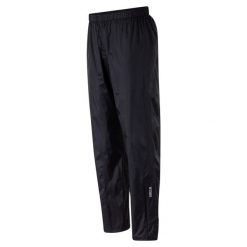 Spodnie przeciwdeszczowe Pro-X Elements Rocky. Czarne spodnie sportowe damskie PRO-X ELEMENTS, bez wzorów, sportowe, trekkingowe. Za 249.50 zł.