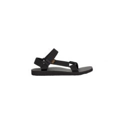 Buty do chodzenia męskie Teva Original Universal. Czarne buty zimowe męskie Teva, bez wzorów, z materiału, bez obcasa, bez zapięcia. W wyprzedaży za 233.00 zł.
