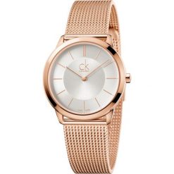 ZEGAREK CALVIN KLEIN Minimal Gent K3M21626. Szare zegarki damskie Calvin Klein, bez wzorów, ze skóry, szklane. Za 1,169.00 zł.