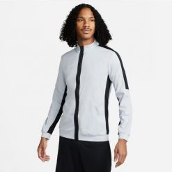 Męska Kurtka Academy DriFIT. Czarne kurtki męskie Nike, m, bez wzorów, z materiału, bez kaptura. Za 189.60 zł.