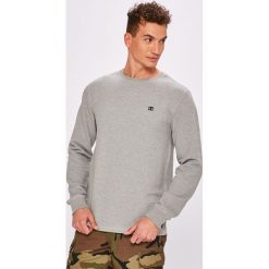 DC - Bluza. Szare bluzy męskie DC, m, bez wzorów, z bawełny, bez ramiączek, bez kaptura. W wyprzedaży za 99.90 zł.