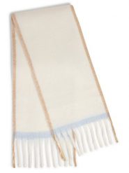 Marie Lund Szalik Kobiety niebieski|brązowy|biały, ONE SIZE. Białe szaliki damskie Marie Lund, bez wzorów. Za 179.95 zł.