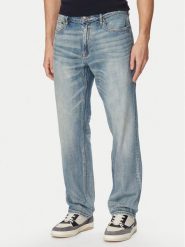 Guess Jeansy M6GAR7 D0866 Niebieski Regular Fit. Niebieskie jeansy męskie Guess, z bawełny. Za 524.99 zł.
