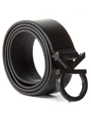Calvin Klein Pasek Męski 35mm Ck Buckle Belt K50K505792 Czarny. Czarne paski męskie Calvin Klein, ze skóry. Za 229.99 zł.