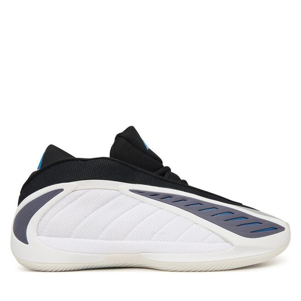 Buty do koszykówki adidas. Białe buty sportowe męskie Adidas, bez wzorów, bez zapięcia, do koszykówki. Za 429.99 zł.