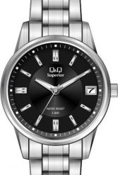 Zegarek QQ Zegarek damski QQ S291-202 srebrny. Szare zegarki damskie Q&Q, srebrne. Za 218.00 zł.