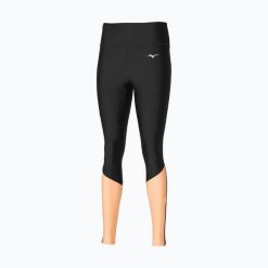Legginsy do biegania damskie Mizuno Impulse Core Long. Czarne legginsy damskie Mizuno, bez wzorów, z elastanu. Za 149.99 zł.