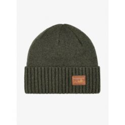 Czapka zimowa Patagonia Brodeo Beanie - skyline pine needle green. Zielone czapki damskie Patagonia, na zimę, bez wzorów, sportowe. Za 212.10 zł.