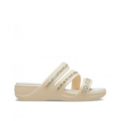 Klapki Dla Dorosłych Crocs Classic Platform Slide. Niebieskie klapki męskie Crocs, bez wzorów, z materiału, bez zapięcia. Za 139.99 zł.