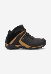 Czarne Buty Trekkingowe Mellala. Czarne trekkingi męskie Born2be, z futra, bez zapięcia. Za 179.99 zł.