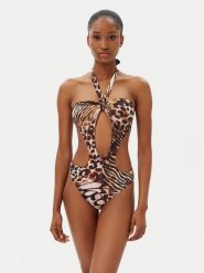 Guess Strój kąpielowy E5GJ08 KCRJ2 Brązowy. Brązowe stroje kąpielowe damskie Guess, s, z aplikacjami, z syntetyku. Za 279.99 zł.