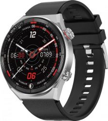 Smartwatch Watchmark Maverick Czarny. Czarne zegarki smartwatch watchmark, bez wzorów. Za 225.00 zł.