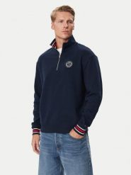 Tommy Jeans Bluza DM0DM23585 Granatowy Oversize. Niebieskie bluzy męskie Tommy Jeans, m, bez wzorów, z bawełny, bez ramiączek, bez kaptura. Za 489.99 zł.