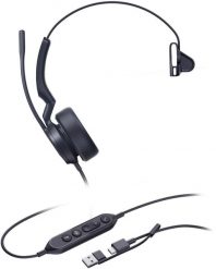 UH44 Mono Teams USB-C/A. Słuchawki bezprzewodowe yealink. Za 207.22 zł.