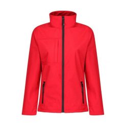 Kurtka Damska Octagon II Soft Shell. Czarne kurtki sportowe damskie Regatta, l, bez wzorów, bez ramiączek, bez kaptura, trekkingowe. Za 177.99 zł.