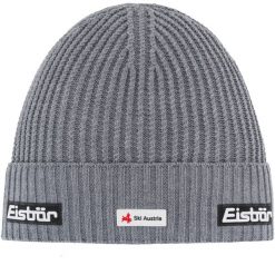 Czapka Eisbar zimowa Nordic OS MÜ. Szare czapki damskie Eisbar, na zimę, bez wzorów. Za 189.99 zł.