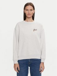 Gant Bluza 4201239 Szary Loose Fit. Szare bluzy damskie GANT, l, bez wzorów, z bawełny, bez ramiączek, bez kaptura. Za 449.99 zł.