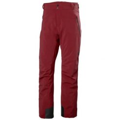Spodnie narciarskie Helly Hansen Alpha Lifaloft. Czerwone spodnie sportowe męskie Helly Hansen, m, bez wzorów, narciarskie. Za 1,419.00 zł.