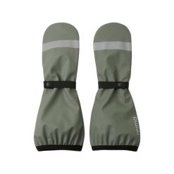 Rękawice przeciwdeszczowe Reima Puro. Zielone rękawiczki damskie Reima, bez wzorów. Za 69.99 zł.