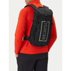 Plecak Hunter. Czarne plecaki męskie Hunter, bez wzorów, sportowe. Za 219.99 zł.