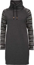 Damska sukienka-bluza Loap Ebnera Dark Grey. Szare bluzy damskie Scarpa, na jesień, l, bez wzorów, z bawełny, biznesowe, bez ramiączek, bez kaptura. Za 220.99 zł.