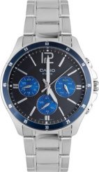 Zegarek Casio Zegarek Męski Casio MTP-1374D-2AV Enticer. Zegarki męskie Casio, bez wzorów. Za 313.99 zł.