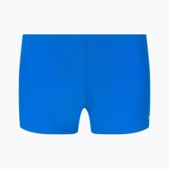 Bokserki kąpielowe męskie Nike Hydrastrong Solid Square Leg. Niebieskie kąpielówki męskie NIKE SWIM, m, bez wzorów. Za 89.99 zł.