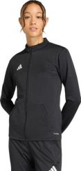 Adidas Bluza damska adidas Entrada 26 Track czarna JZ6597 M. Czarne bluzy damskie Adidas, m, bez wzorów, bez ramiączek, bez kaptura. Za 224.19 zł.