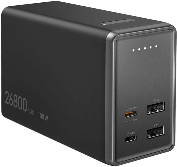 J5create JPB264100-N bank mocy 26800 mAh Czarny. Czarne powerbanki j5create. Za 536.99 zł.