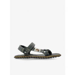 Sandały męskie Gumbies Tracker Sandals. Szare buty zimowe męskie Gumbies, bez wzorów, bez obcasa, bez zapięcia. Za 135.99 zł.