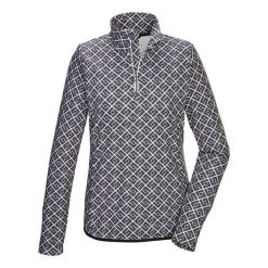 Bluza longsleeve damska Killtec KSW 109 WMN LS SHRT. Czarne bluzy damskie KILLTEC, bez wzorów, z elastanu, bez ramiączek, bez kaptura. Za 249.99 zł.