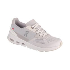 Buty do biegania damskie, Cloudrift. Białe obuwie sportowe damskie On, bez wzorów, bez zapięcia, do biegania. Za 559.99 zł.