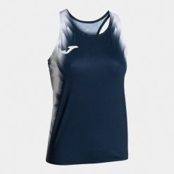 Damski tank top Joma Elite XI. Białe topy damskie Joma, l, bez wzorów, eleganckie, bez kołnierzyka, bez ramiączek. Za 281.50 zł.