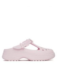 Crocs Klapki Classic Mary Jane Clog 210581 Różowy. Czerwone klapki męskie Crocs, bez wzorów, z tworzywa sztucznego, bez zapięcia. Za 199.99 zł.
